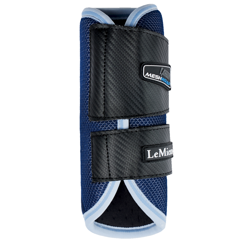 LeMieux Carbon Mesh Wrap Boots - Mist-1